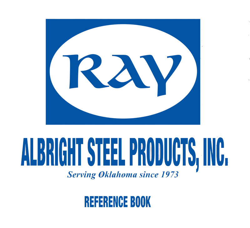 Ray Albright Steel Products - Reference Book